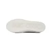Jimmy Choo Palma Maxi White Canvas Platform Trainers PALMAMAXIFCYE