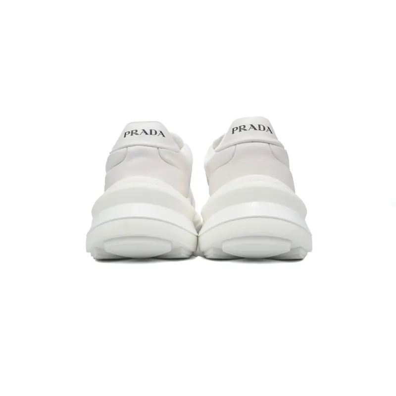 Prada Low Top Loafers White