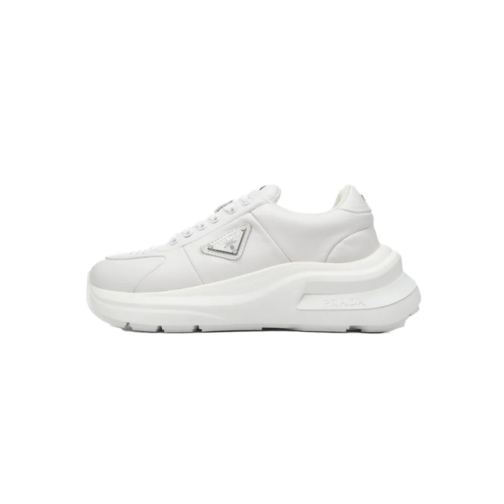 Prada Low Top Loafers White