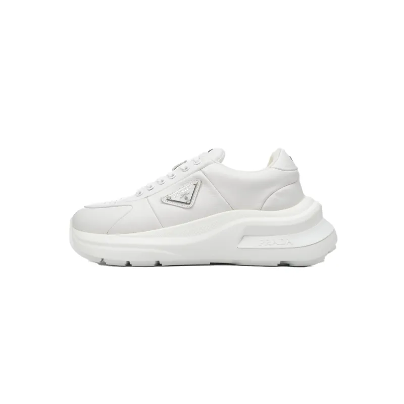 Prada Low Top Loafers White