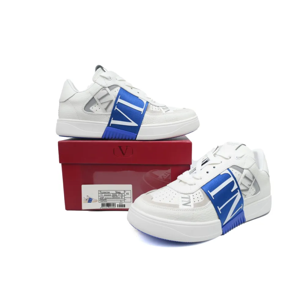 Valentino Garavani VL7N Low Sneakers White Blue