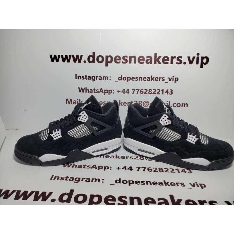 Air Jordan 4 Retro White Thunder FQ8138-001