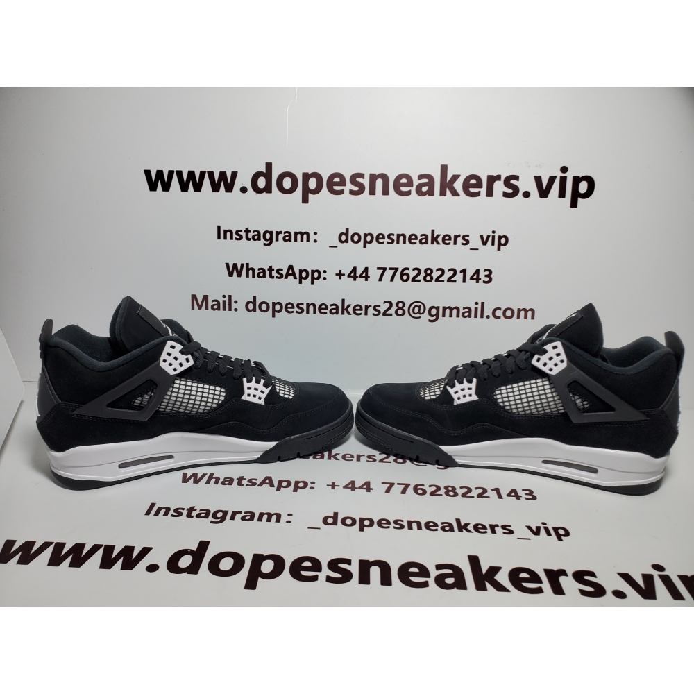 Air Jordan 4 Retro White Thunder FQ8138-001