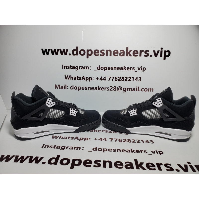 Air Jordan 4 Retro White Thunder FQ8138-001