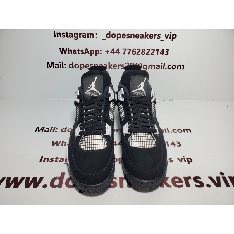 Air Jordan 4 Retro White Thunder FQ8138-001
