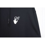 Off-white Caravaggio black and white religious hoodie