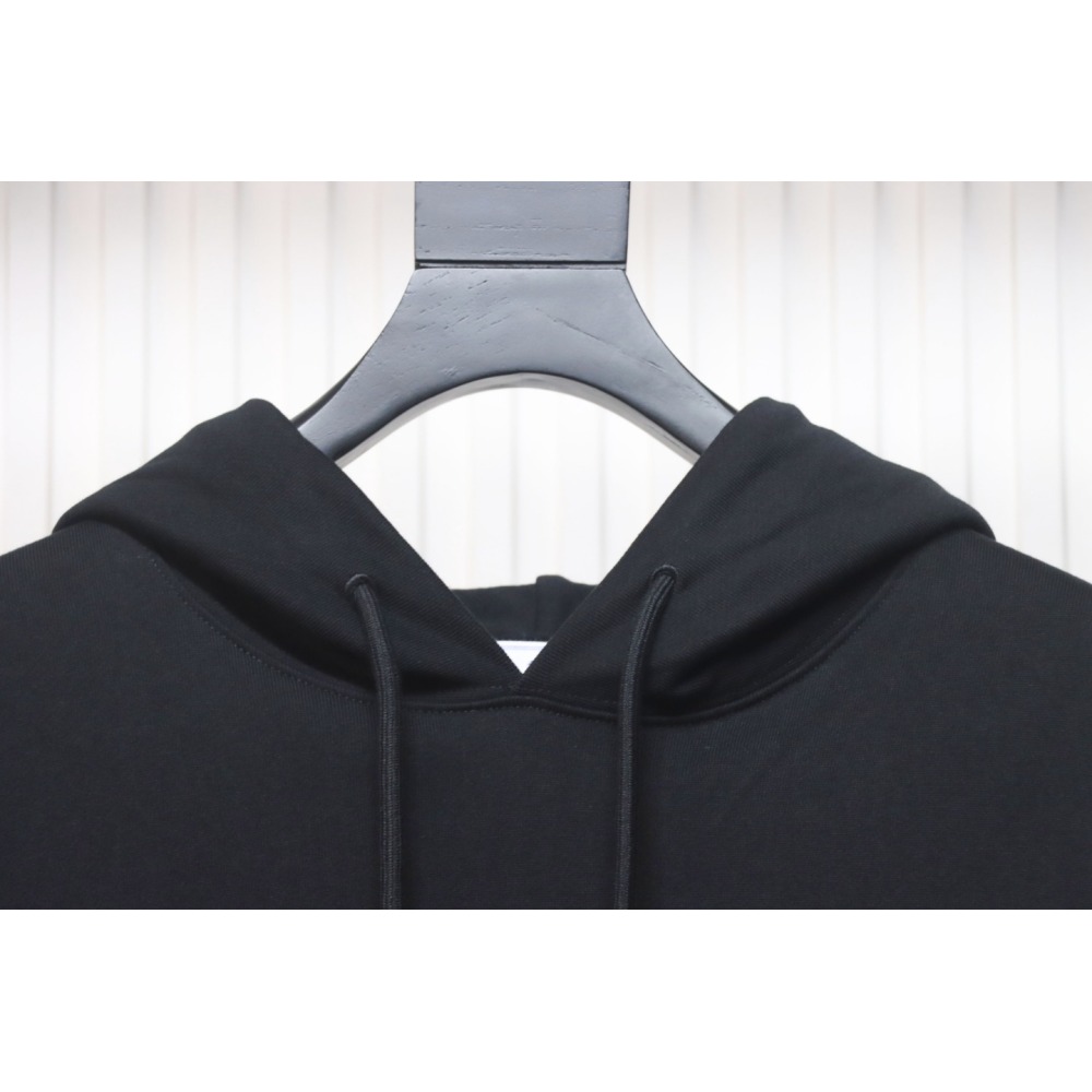 Off-white Caravaggio black and white religious hoodie