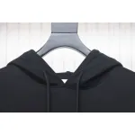 Off-white Caravaggio black and white religious hoodie