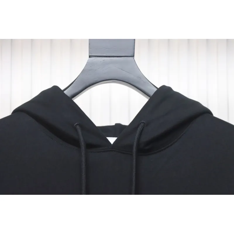 Off-white Caravaggio black and white religious hoodie