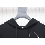Off-white Ink-splashed arrow twill oil painting graffiti hoodie
