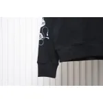 Off-white Ink-splashed arrow twill oil painting graffiti hoodie