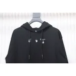 Off-white Red and Gray Melted Arrow Hoodie