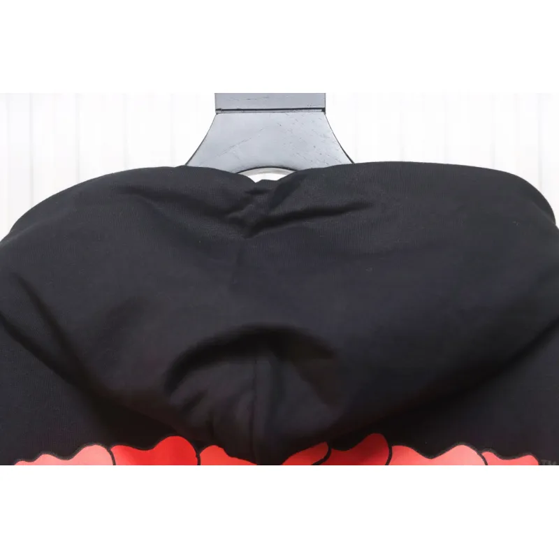 Off-white Red and Gray Melted Arrow Hoodie