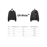 Off-white Washed old man print hoodie