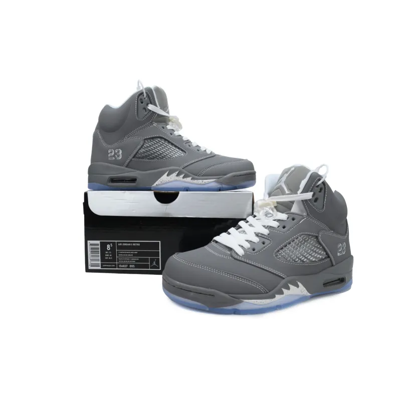  Air Jordan 5 Retro 'Wolf Grey' 136027-005