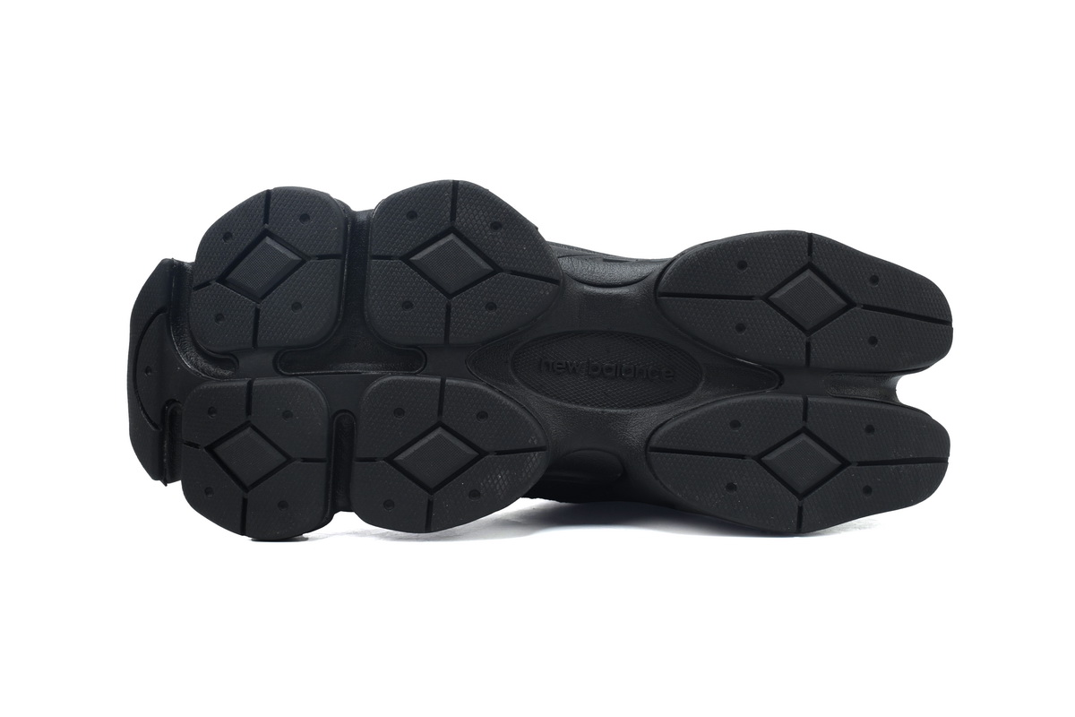 New Balance 9060 'Triple Black Suede' U9060BPM