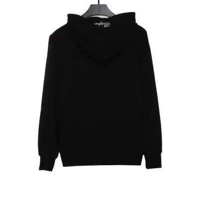 BAPE ape head logo colorful print hoodie Black 02