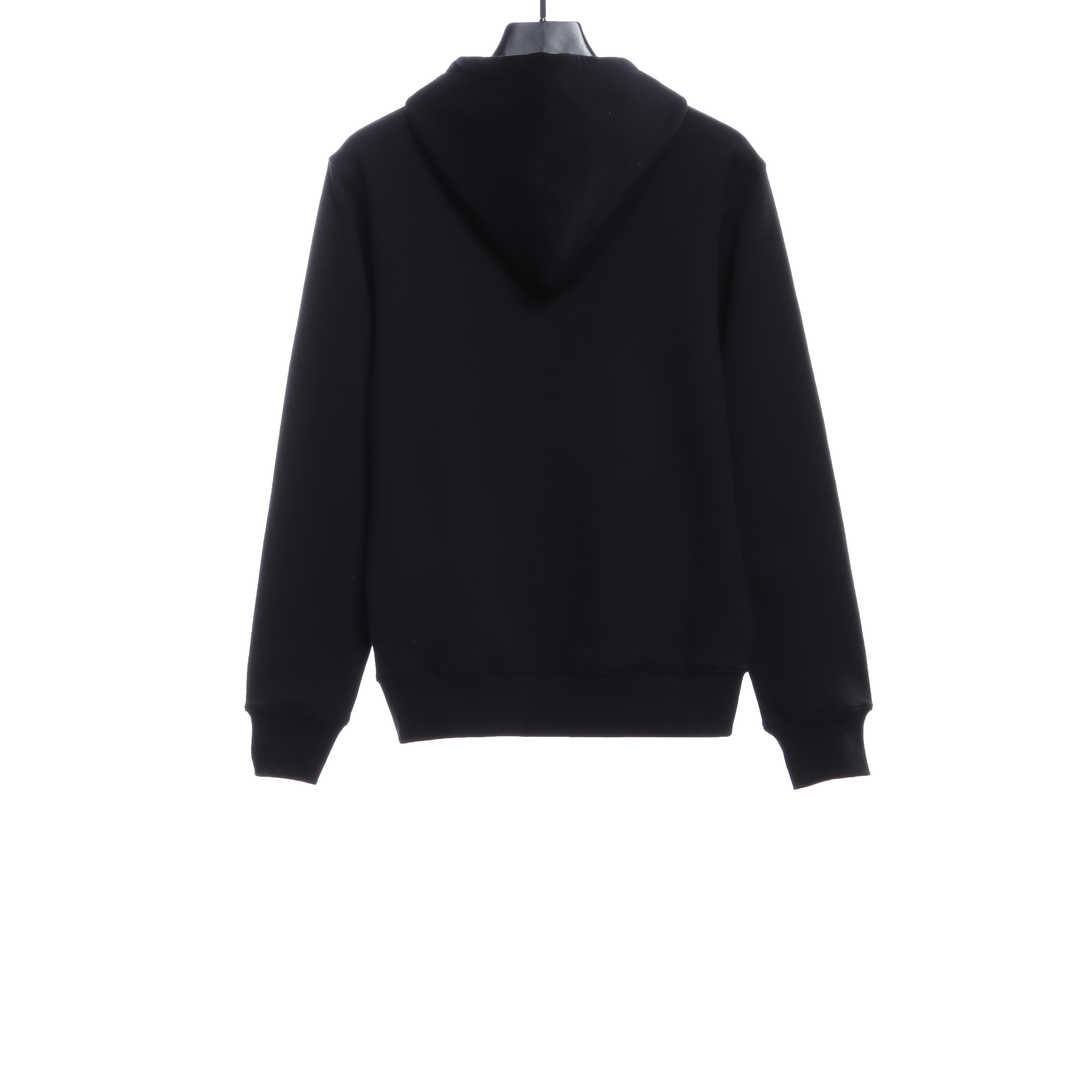 BAPE Ape Head Logo Print Hoodie Black