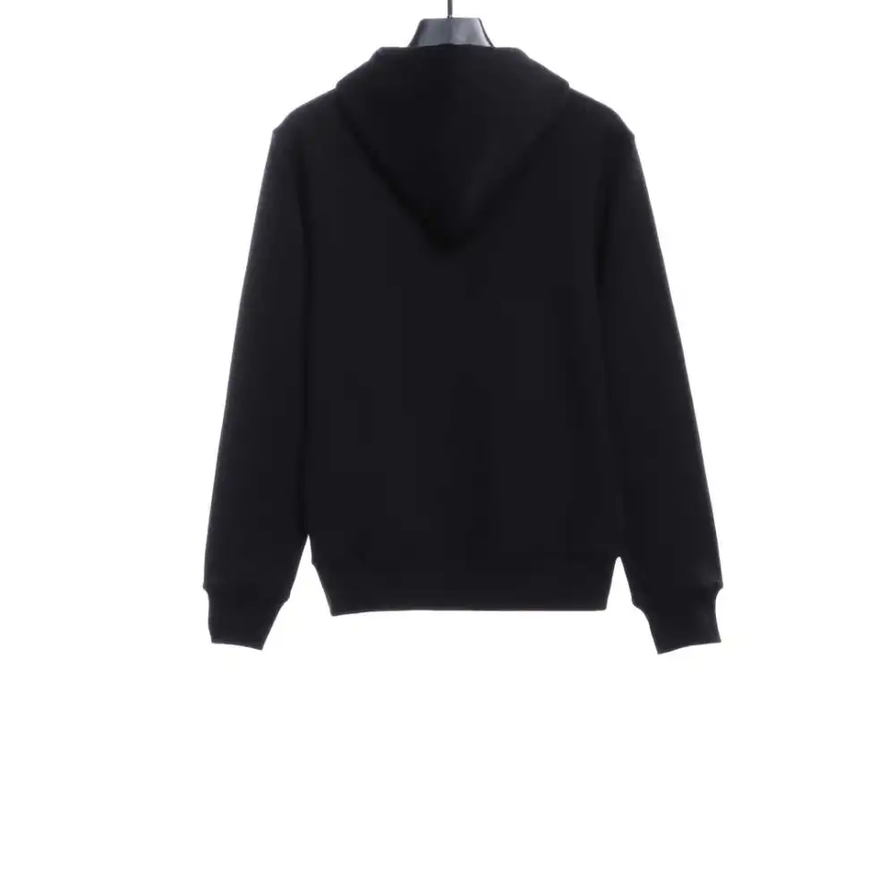 BAPE Ape Head Logo Print Hoodie Black