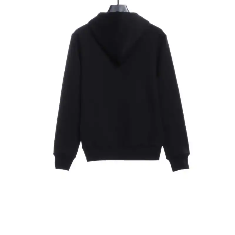 BAPE Ape Head Logo Print Hoodie Black