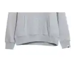 BAPE Ape Head Logo Print Hoodie Grey