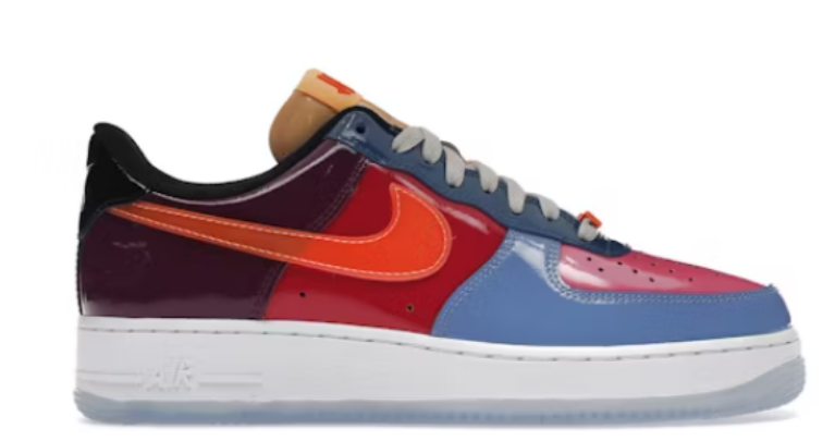 Nike Air Force 1 Low SPUndefeated Multi-Patent Total Orange DV5255-400