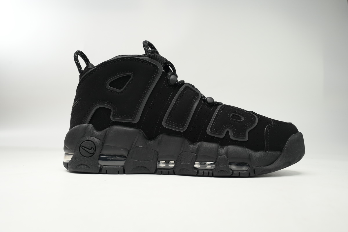 Nike Air More Uptempo All Black 414962-004