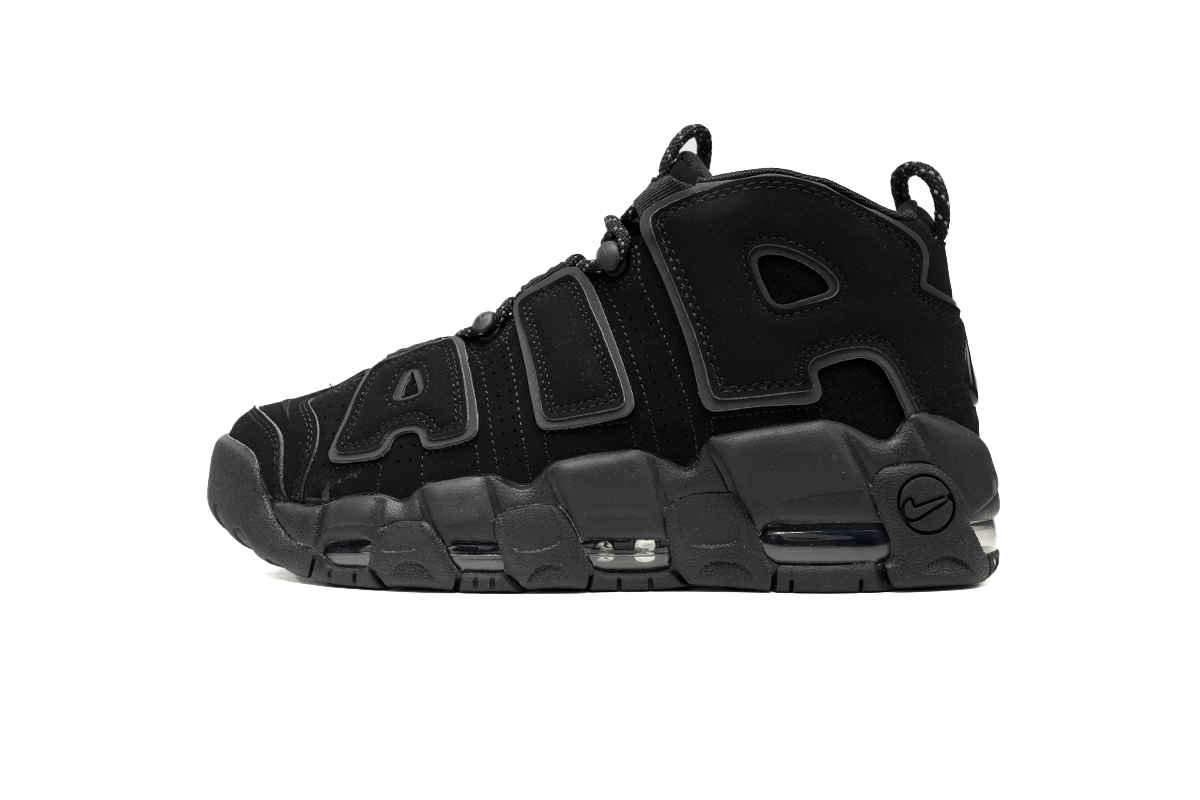 Nike Air More Uptempo All Black 414962-004