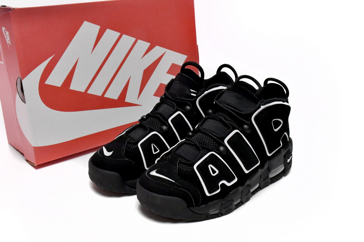 Nike Air More Uptempo Black White 414962-002