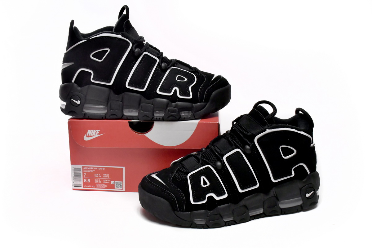 Nike Air More Uptempo Black White 414962-002