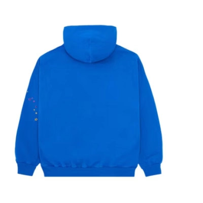  Sp5der TC Hoodie Blue 02