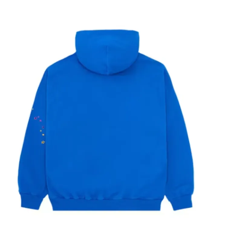  Sp5der TC Hoodie Blue