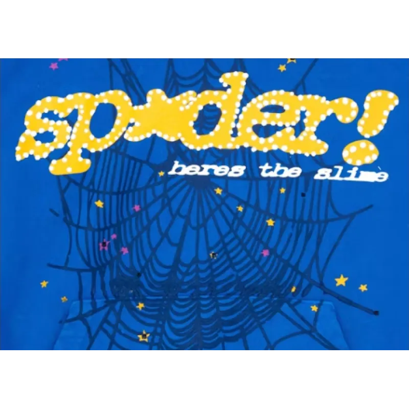  Sp5der TC Hoodie Blue