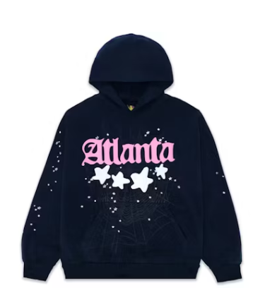 Sp5der Atlanta Hoodie Navy