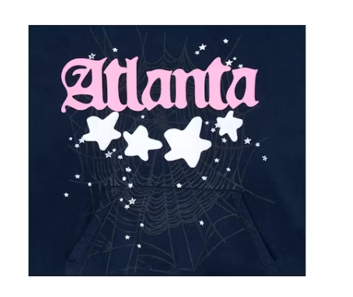 Sp5der Atlanta Hoodie Navy