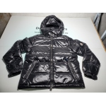 Moncler  Maya Lacquered Down Jacket Black