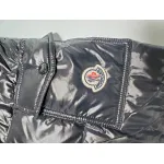 Moncler  Maya Lacquered Down Jacket Black