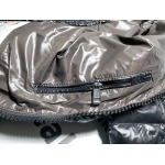 Moncler  Maya Lacquered Down Jacket Black