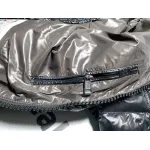 Moncler  Maya Lacquered Down Jacket Black