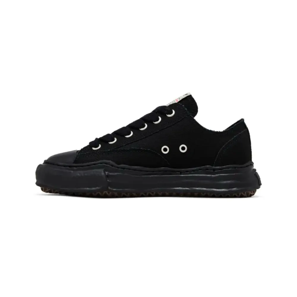 Mihara Yasuhiro Peterson OG Sole Canvas Low Black  NO.803 A01FW702-BLKBLK