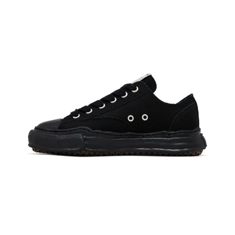 Mihara Yasuhiro Peterson OG Sole Canvas Low Black  NO.803 A01FW702-BLKBLK