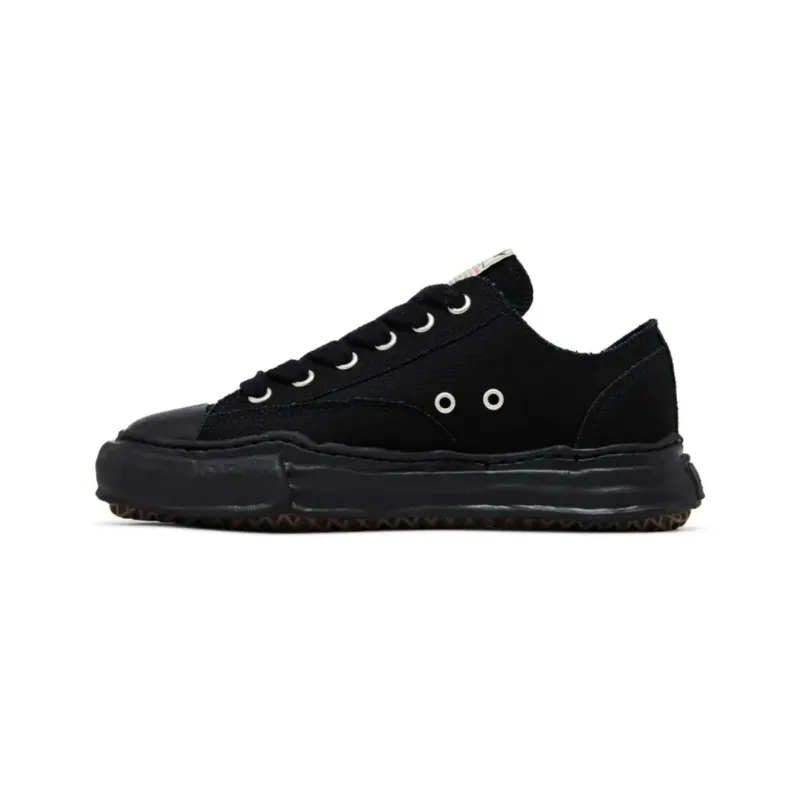 Mihara Yasuhiro Peterson OG Sole Canvas Low Black  NO.803 A01FW702-BLKBLK