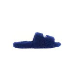  Balenciaga Furry Slide Blue 654747W2DO14096