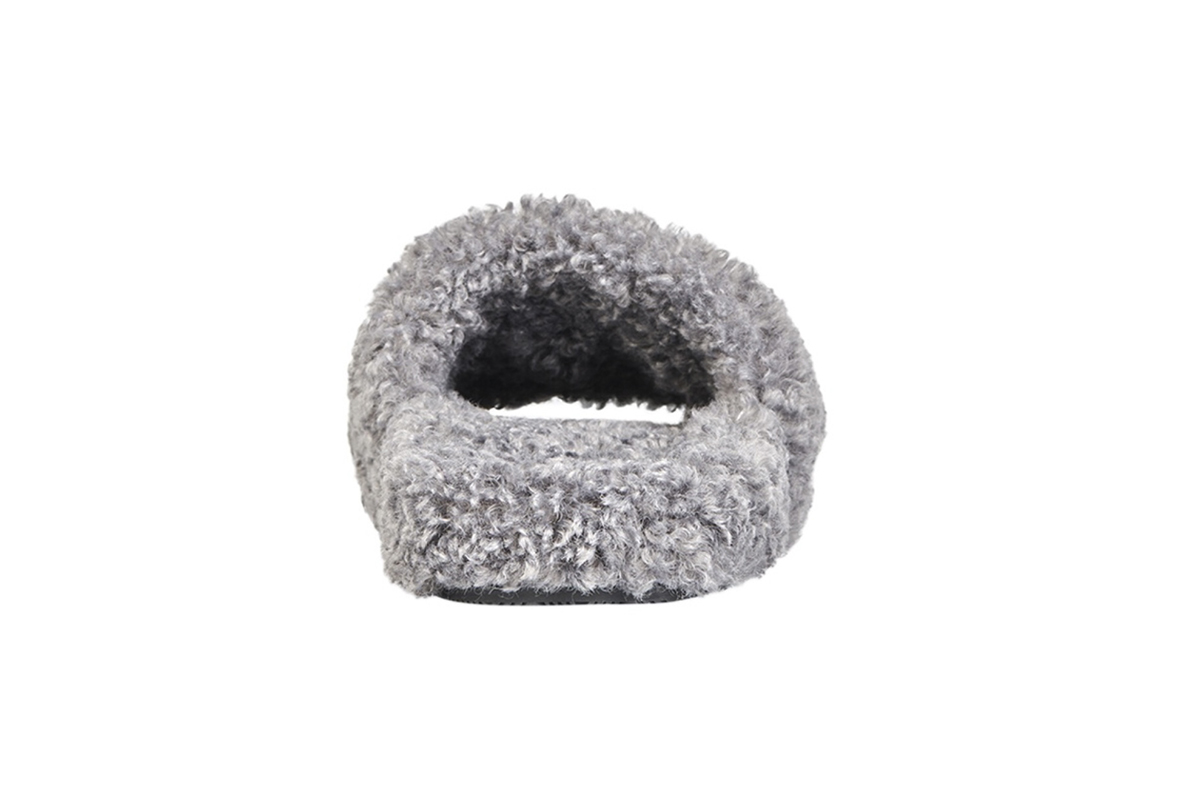 Balenciaga Furry Slide Grey 654261W2D011596
