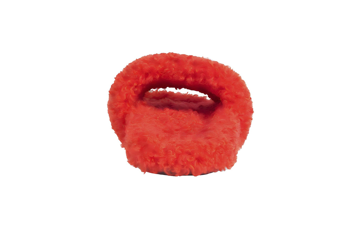 Balenciaga Furry Slide Red White 654261W2DO16596