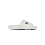 Balenciaga Furry Slide White 654261W2DO19906