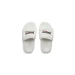 Balenciaga Furry Slide White 654261W2DO19906