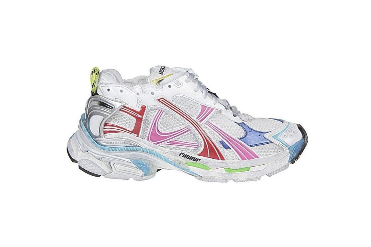 Balenciaga Runner Multicolor Mesh and Nylon 772774W3RBW9645