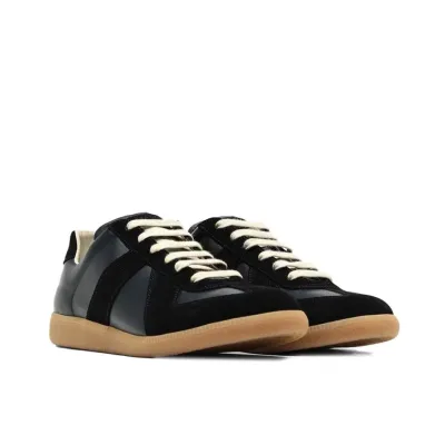  Maison Margiela Replica low-top leather sneakers Black S57WS0236P1895 02
