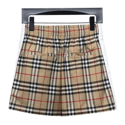 Burberry Classic Black Trimmed Webbing Check Shorts